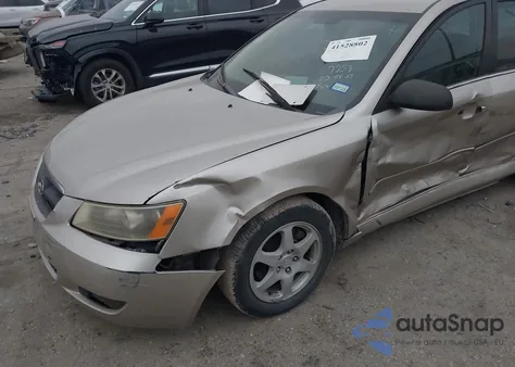 2006 Hyundai Sonata Gls V6/Lx V6 из США, поврежденный, VIN 5NPEU46F76H117759